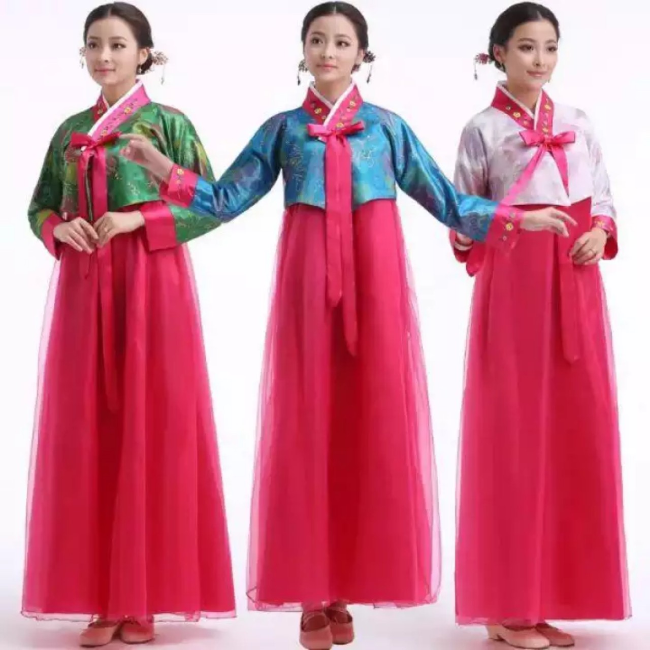 (CÓ SẴN) Hanbok Nữ Hàn Quốc Cao Cấp Nhiều Màu Sắc Cho Khách Lựa Chọn