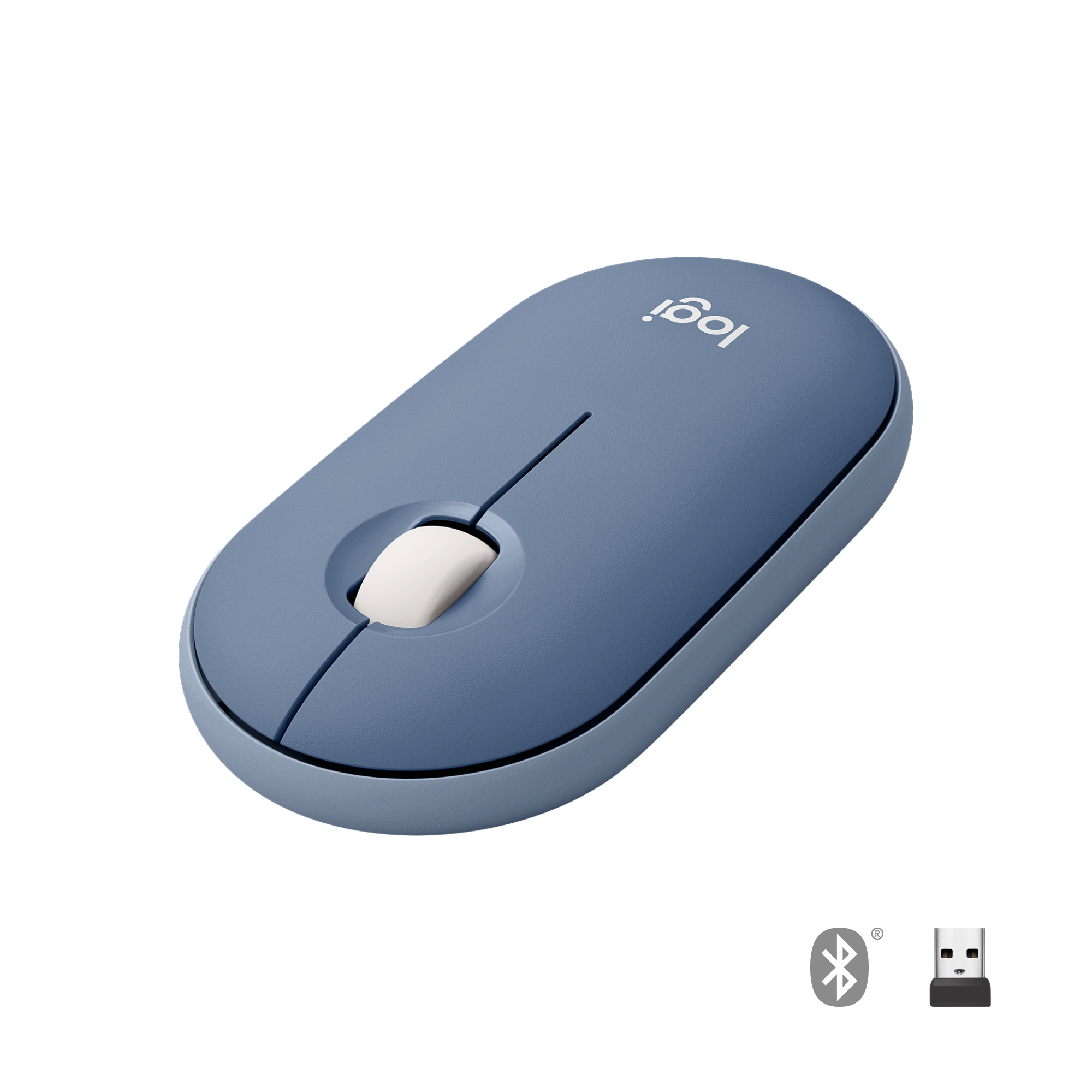 [QUÀ TẶNG KHÔNG BÁN] Chuột không dây Logitech M350 Pebble Mouse