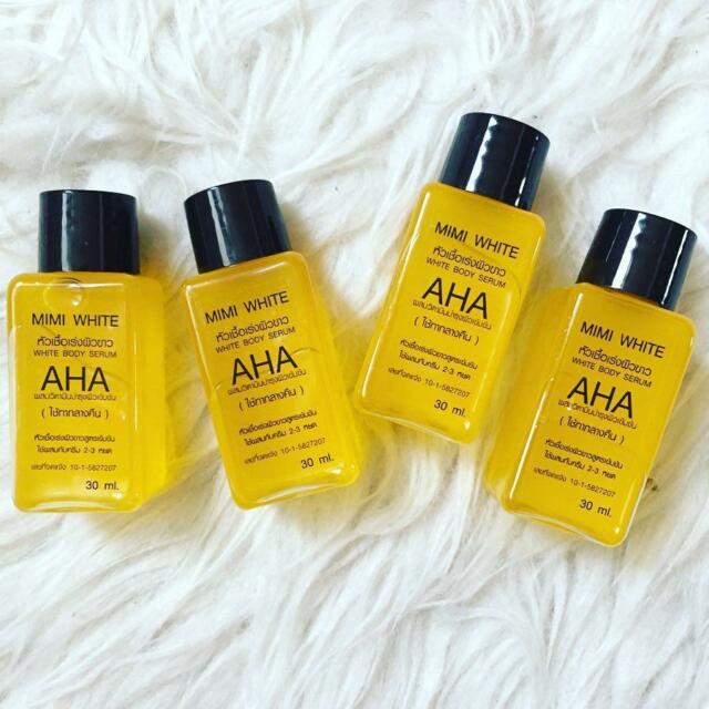 Serum chanh cô đặc kích trắng da Thái Lan - AHA Whitening Serum Thái Lan