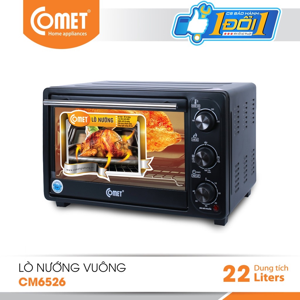 Lò nướng điện 22L Comet CM6526
