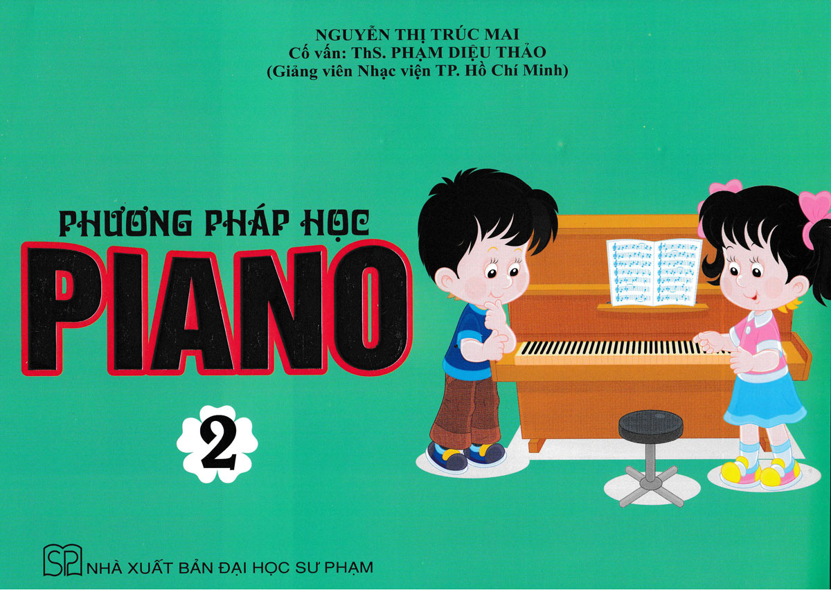 Sách -phương pháp học piano 2 - hồng ân - newshop