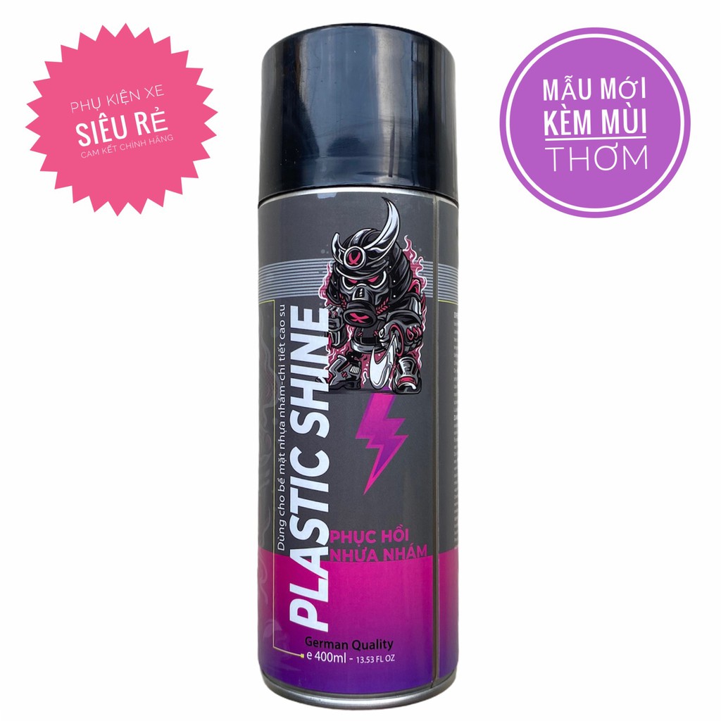 [HCM][Mua kèm giá tốt]Phục hồi nhựa nhám spray king chai xịt phục hồi nhựa nhám SprayKing giá rẻ mua kèm khăn lau với giá ưu đã khách chọn phân loại