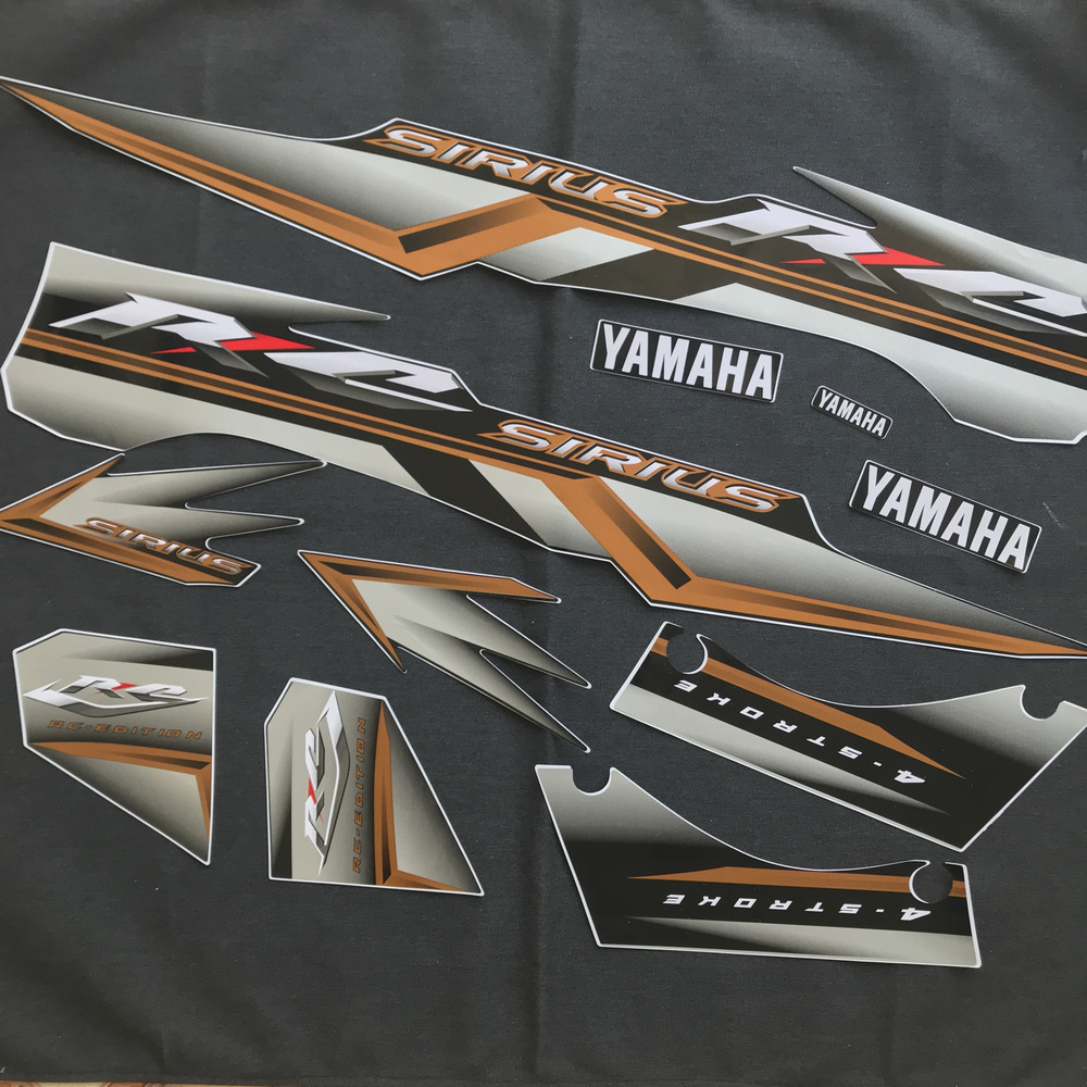 [HCM]BỘ TEM RỜI 3 LỚP FULL XE YAMAHA SIRIUS RC THÁI 2014