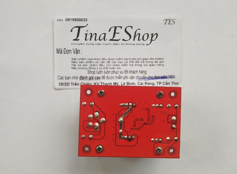 Mạch Tăng áp 400W 15A có chỉnh hạn dòng  Boost