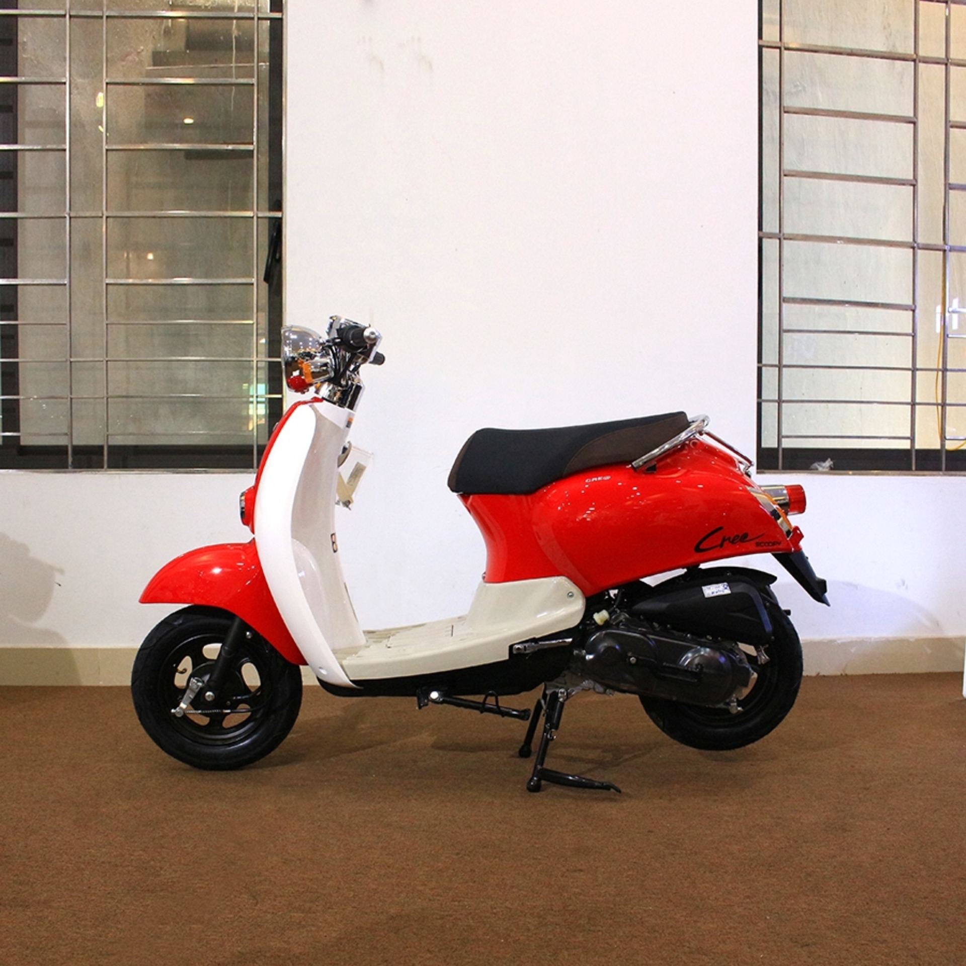 [Trả góp xe máy 0%] Xe tay ga 50cc TAYA CREA (màu đỏ)