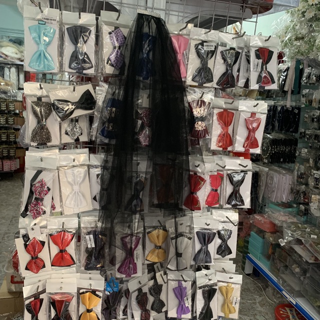 [HCM][Mã FASHIONGREEN44 giảm 10K đơn 50K] Voan trơn đen dài 90cm