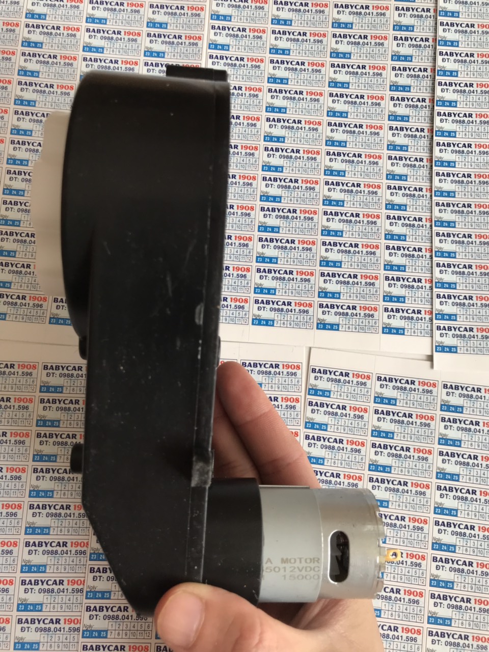 động cơ xe ô tô điện trẻ em 390w -550w 12v thay thế cho xe trẻ em