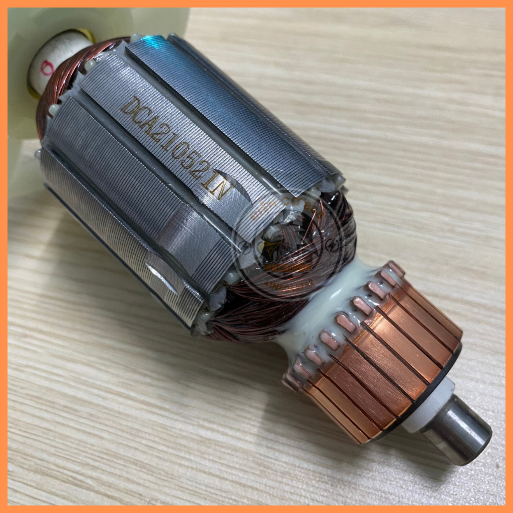 Rotor máy đục DCA AZG05-6 6 Răng 220V - Tặng chổi than