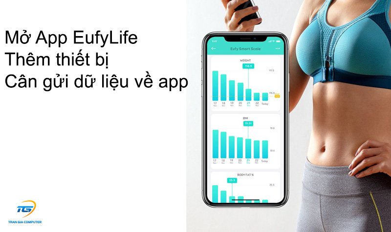 Cân điện tử thông minh Anker Eufy Smart Scale C1 (T9146)