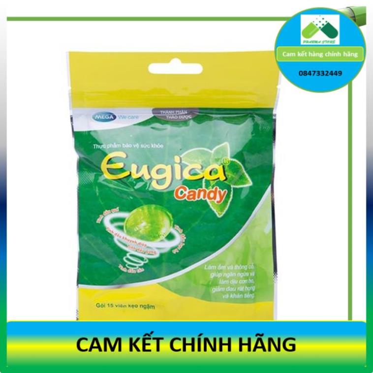 Kẹo Eugica Candy - Eugica Candy Cool Extra (Bịch 15 viên)
