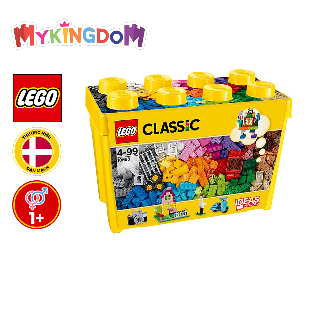 MY KINGDOM - Thùng Gạch Lớn Classic Sáng Tạo LEGO 10698