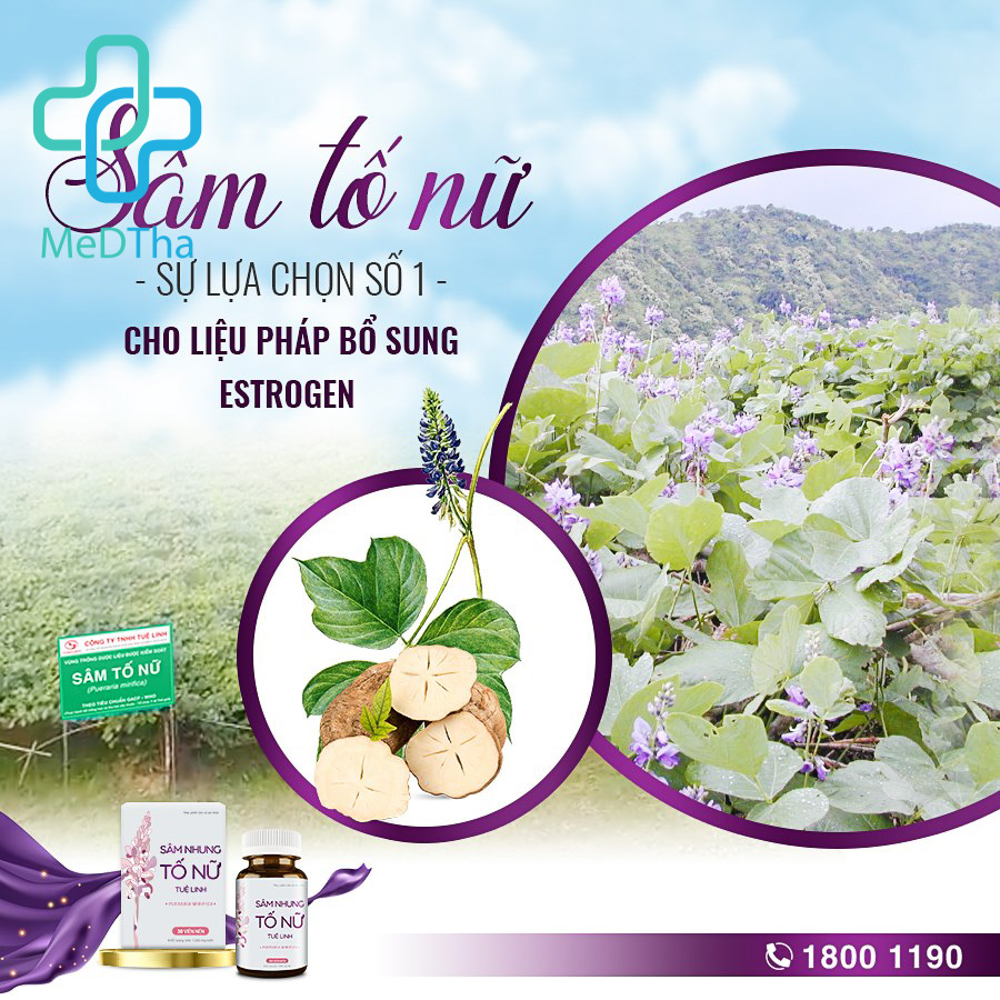 Sâm Nhung Tố Nữ - Tuệ Linh (Lọ 30 viên nén)