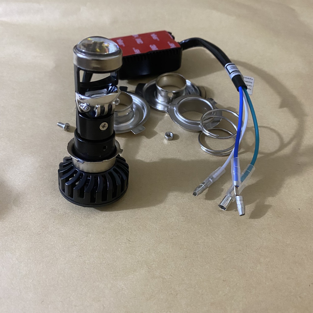 Đèn led bi mini tí hon chân M5,H7,H4