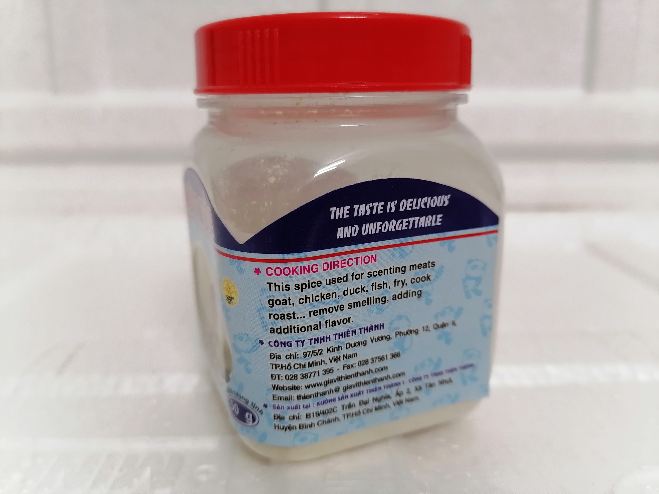 [50g] Bột tỏi [VN] THIÊN THÀNH Garlic Powder (halal) (vvk-hk)