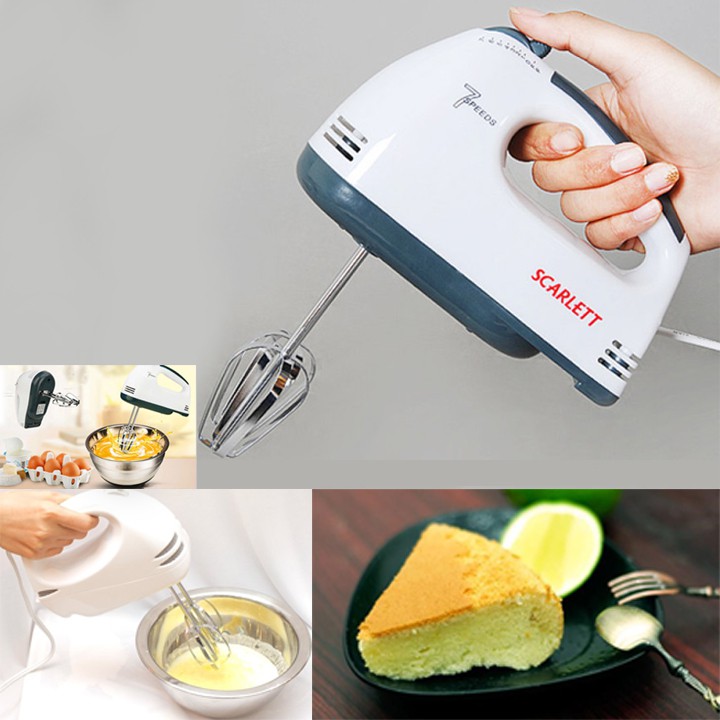 MÁY ĐÁNH TRỨNG CẦM TAY 7 TỐC ĐỘ SCALETT CAO CẤP