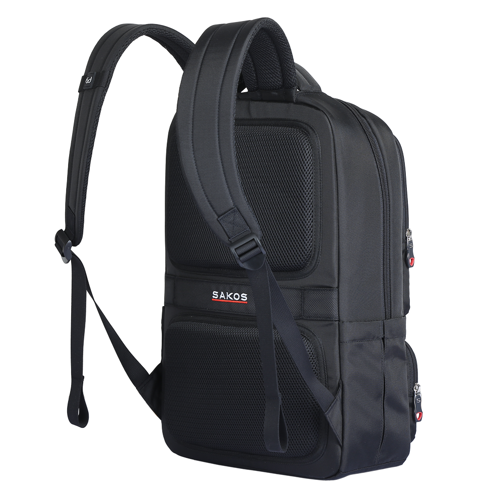 Sakos Hero 15.6 Inch Laptop Backpack Is Separate, Has a Shockproof Layer, Soft and Breathable Straps, Suitable for Wearing All Day.