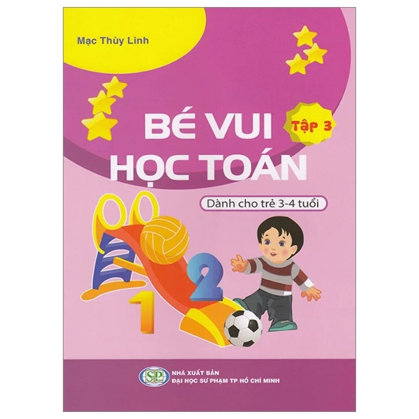 Fahasa - bé vui học toán - dành cho trẻ 3-4 tuổi - tập 3