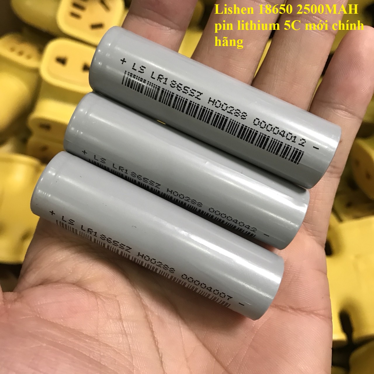 Cell Pin 18650 Lishen 2600mah-5C (Xả 10A)