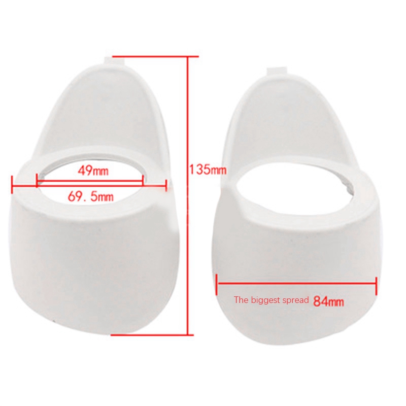 2Pcs 2.5 Inch Car Audio A-Pillar Tweeter Bracket Car Two-Way Frequency Inverted Mold Bracket Tweeter Base