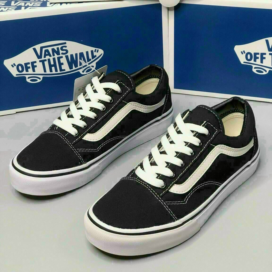 [HCM][Tặng Kèm Hộp] Giày Vans Old Skool - Giày Nam Nữ Giá Rẻ