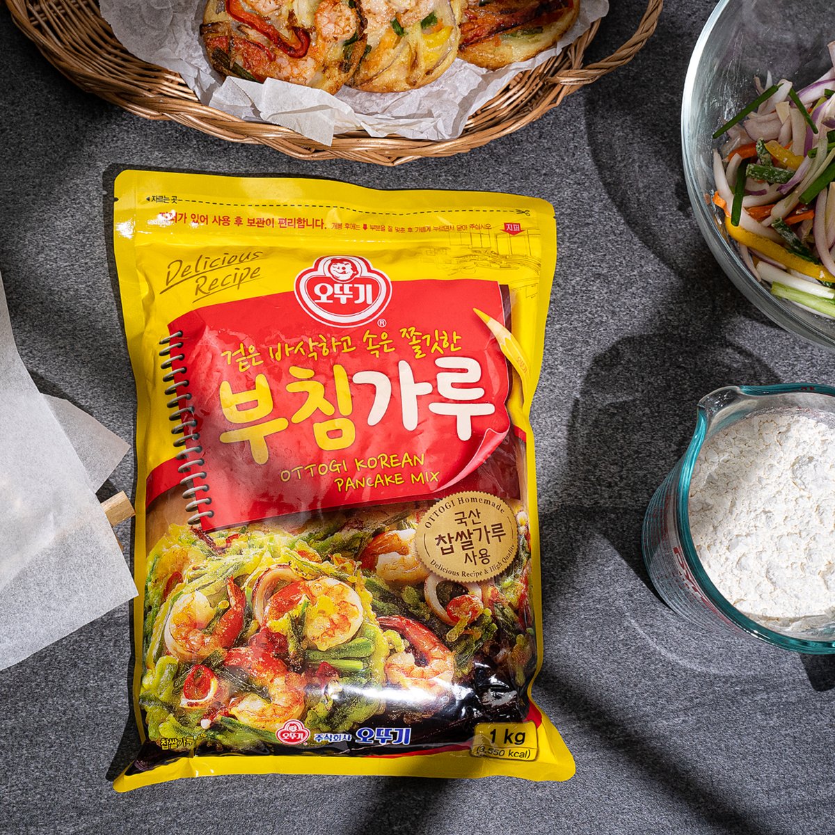[Thùng 20 Gói] Bột bánh xèo Ottogi 500g