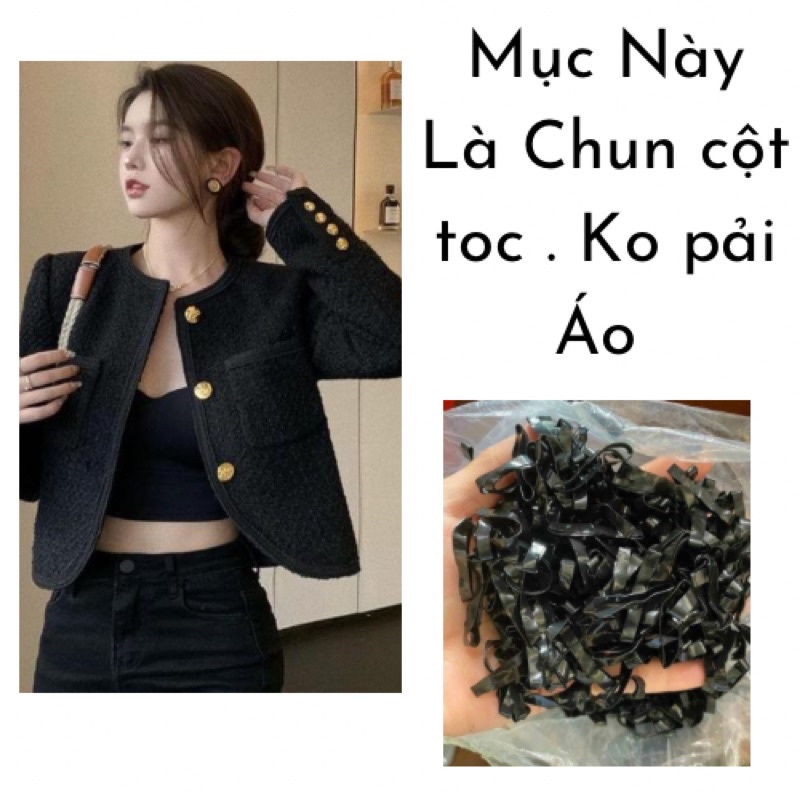 Áo dạ tweed dáng ngắn , áo khoác dạ siêu sang chảnh có bigsize