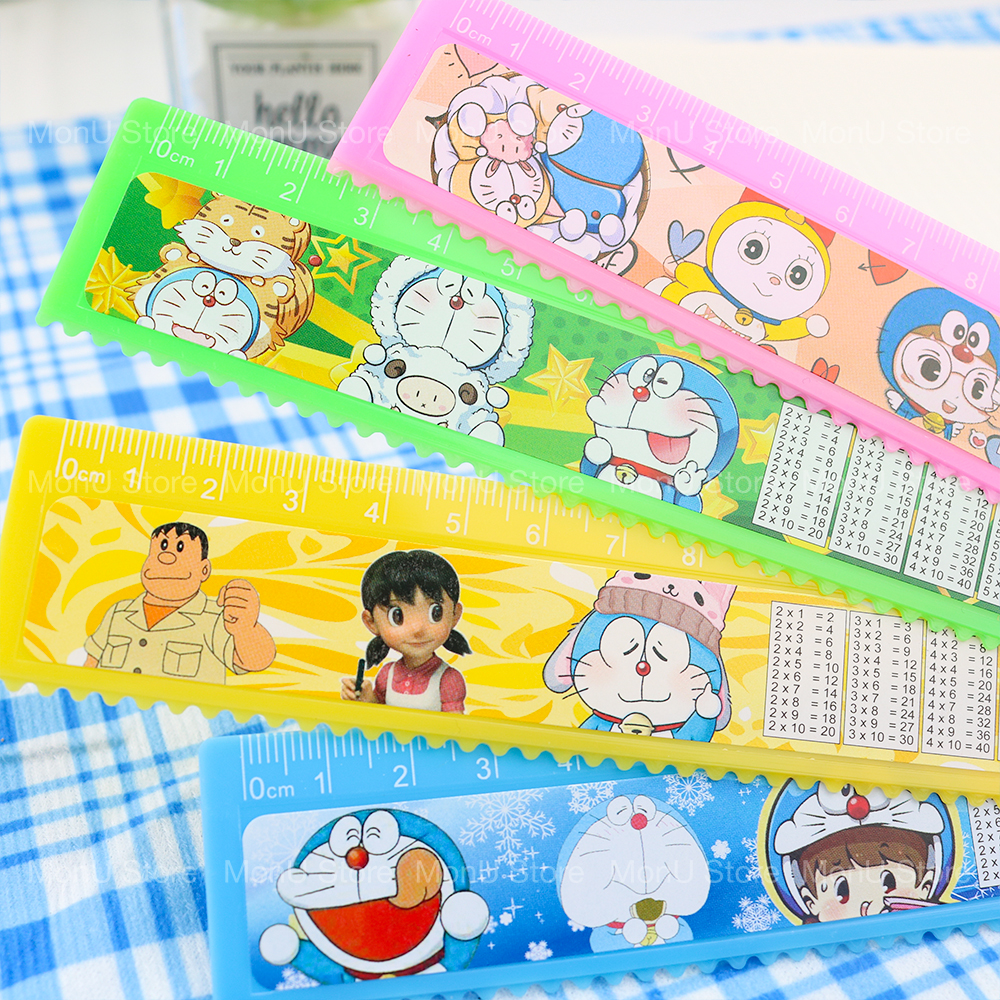 Thước kẻ 20cm Doraemon dễ thương cute TooYoo BK00668