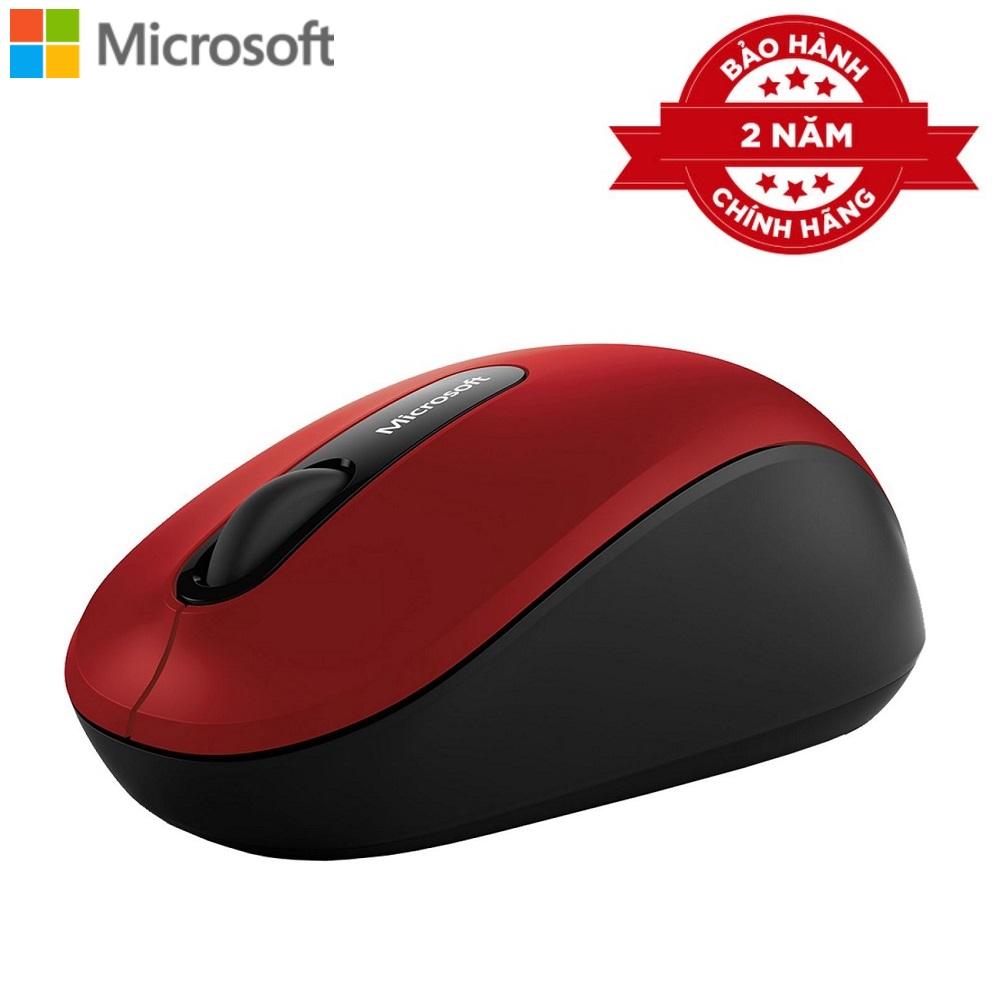 Chuột không dây Microsoft Bluetooth Mobile 3600 (Đỏ) - Hãng phân phối chính thức