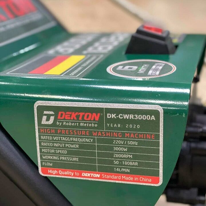 Máy Rửa Xe 3000W Dekton DK-CWR3000A