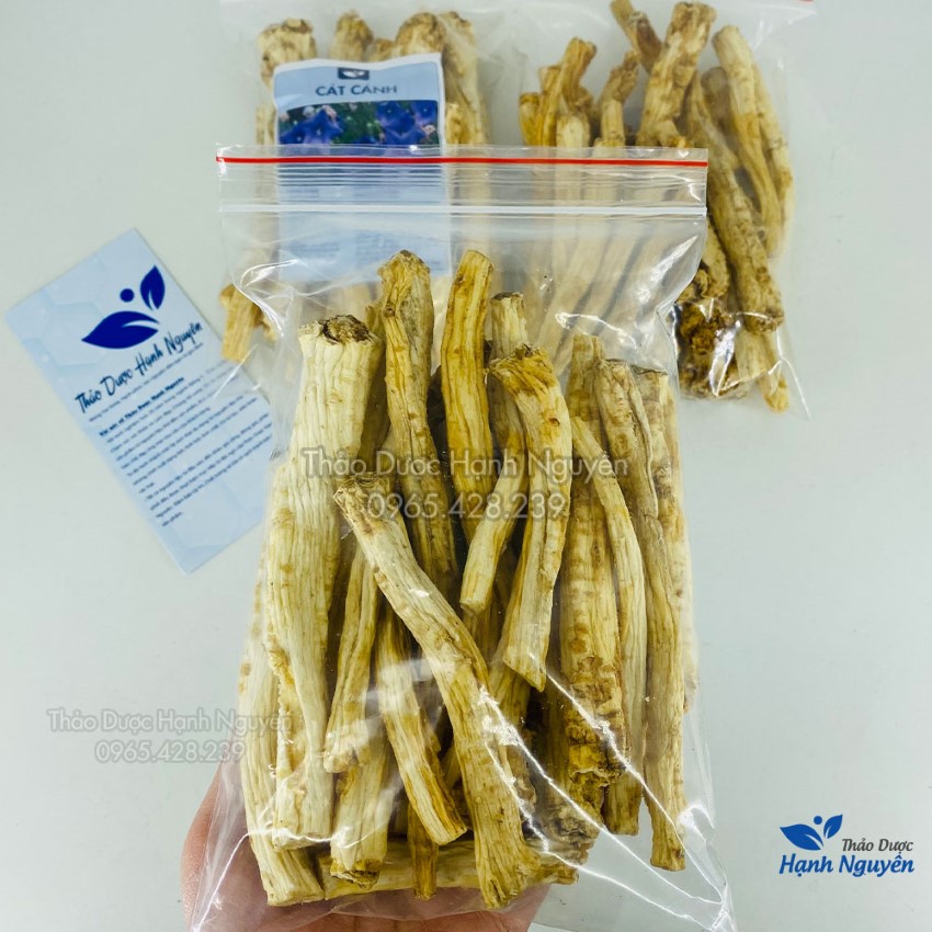 Cát cánh 1kg, khô, nguyên củ, thơm, sạch, giúp giảm ho, đau họng tiêu đờm, bổ phế