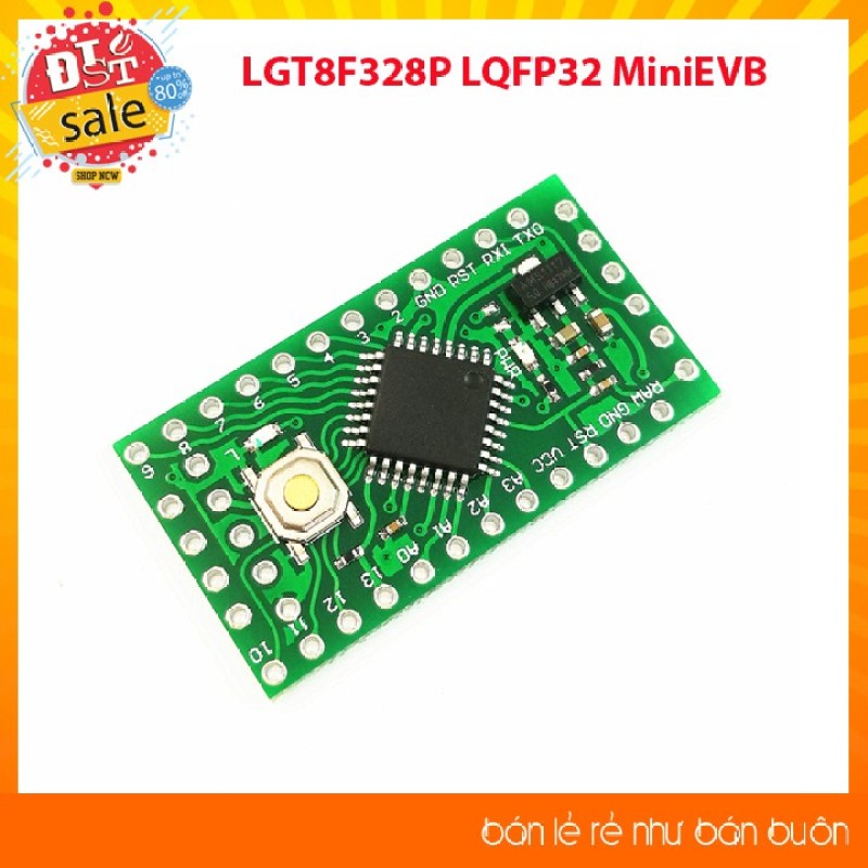 Bảng giá [RẺ VIỆT NAM]LGT8F328P LQFP32 MiniEVB 5V - Kít phát triển Phong Vũ