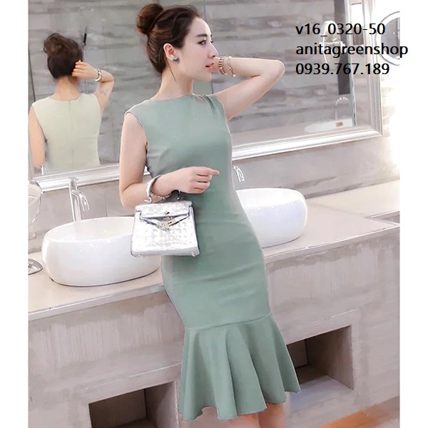 Đầm đuôi cá sang trọng. v16_0320