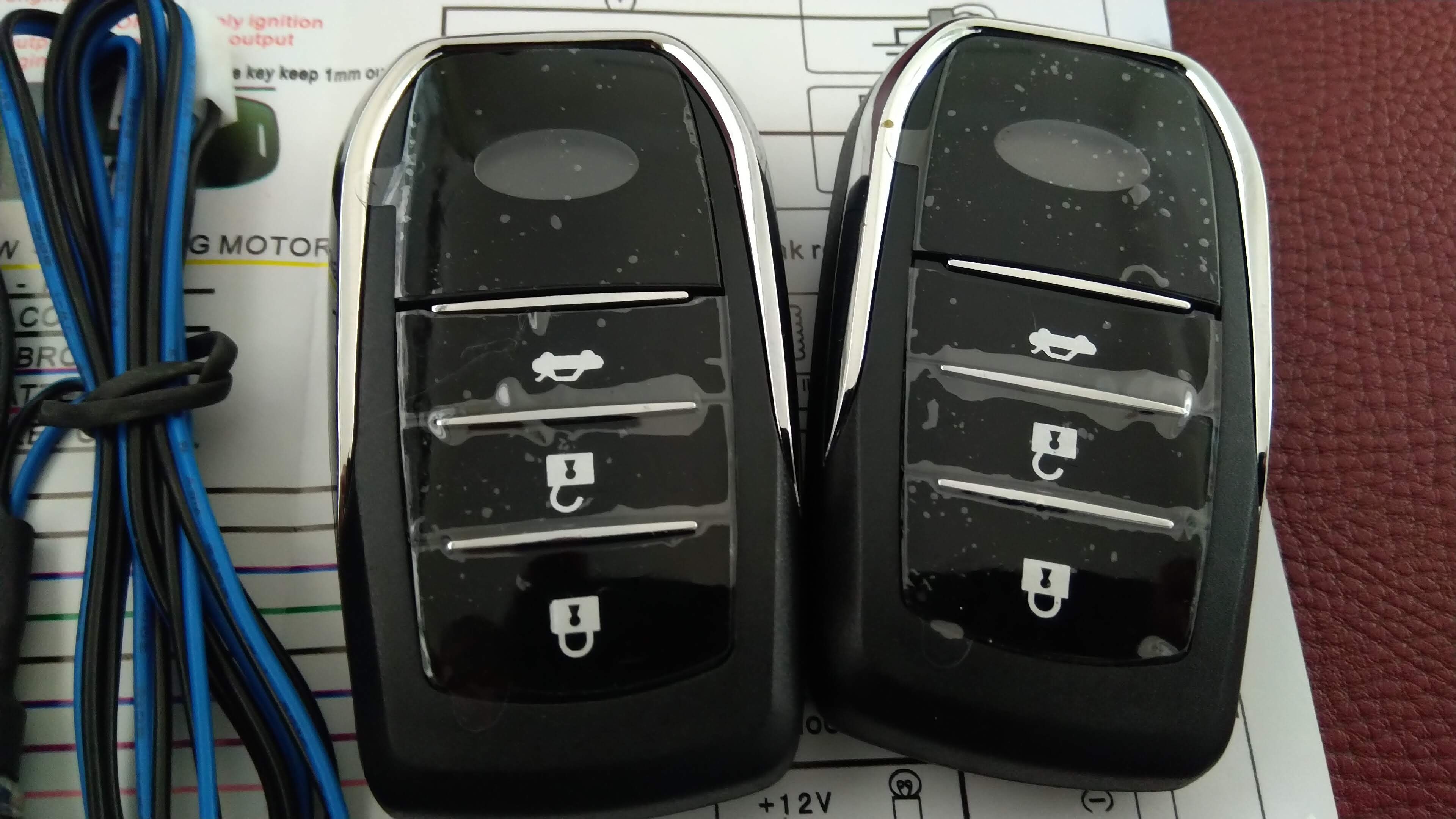 SmartKey khởi động ô tô xe hơi từ xa Start/Stop Engine 12v