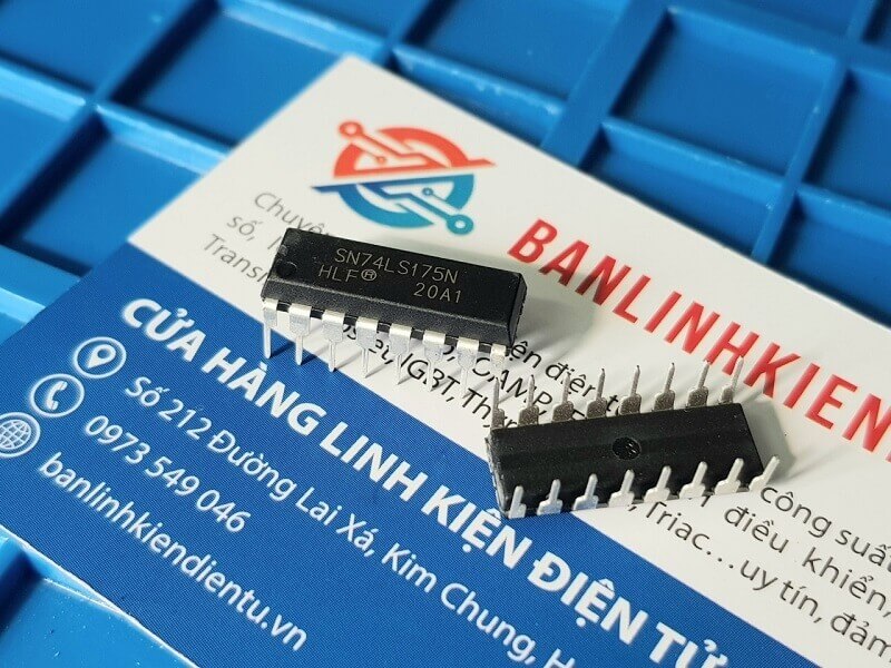 Sn74ls175n 74ls175 hd74ls175p ic dip16
