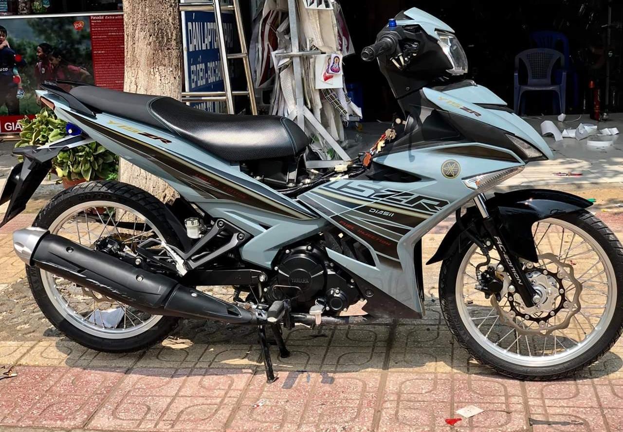 Tem rời ex 150 Y15zr dán xe xám xi măng
