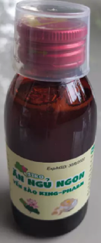 Siro Ăn ngủ ngon yến sào kingpharm