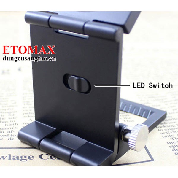 Kính Lúp Mini  Có Thước Đo-10X