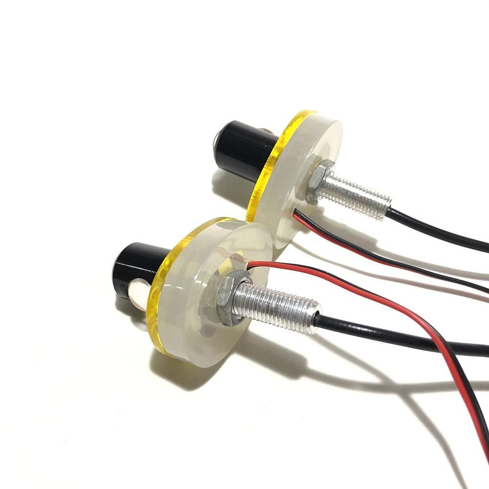 [HCM]Bộ Xi Nhan Led Multi Có Viền Led [ màu Vàng ]