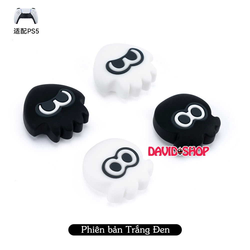 [Moncon] Núm bọc analog Splatoon 3 cao cấp cho tay cầm DualSense (PS5), DualShock 4 (PS4), Pro Controller, Xbox...