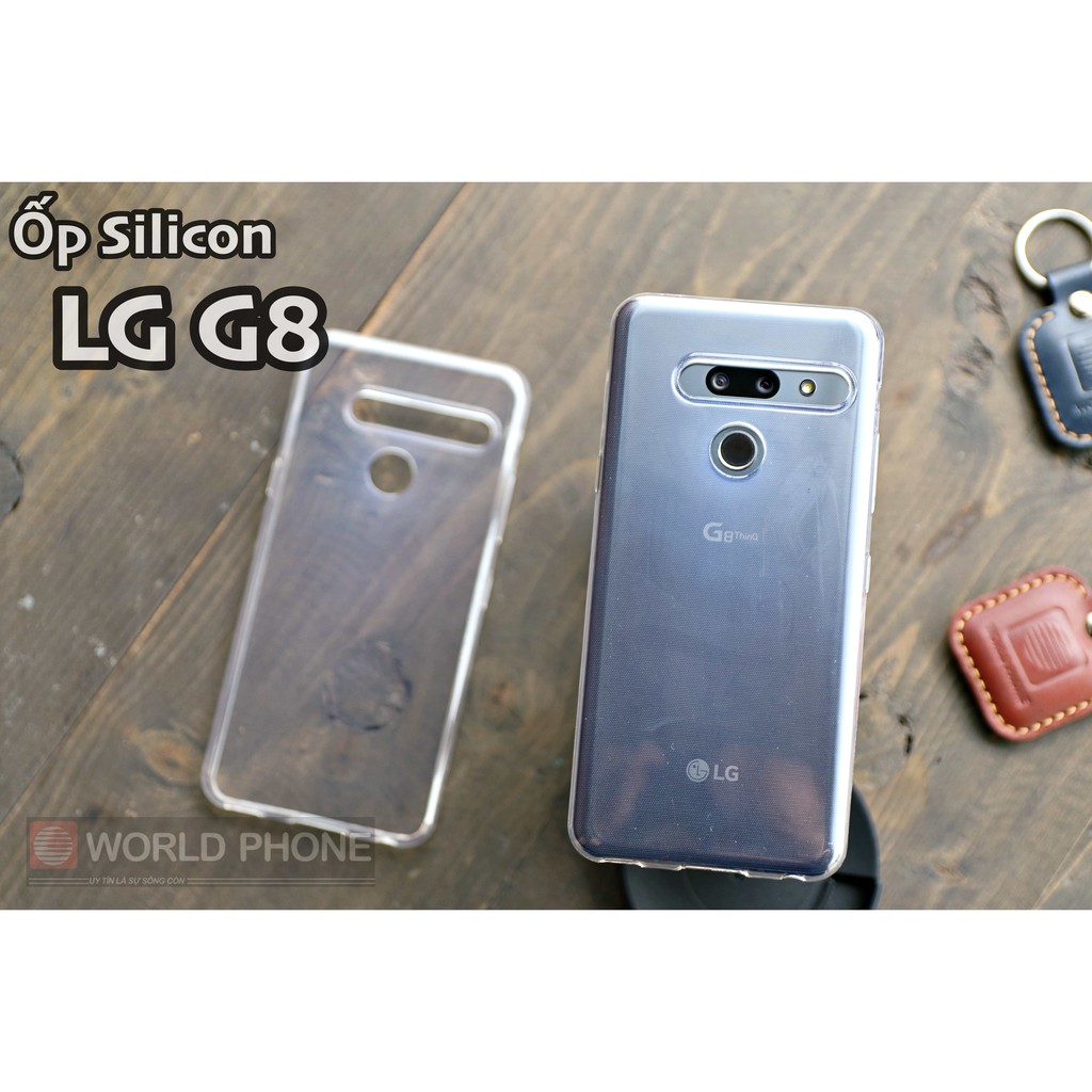 Ốp Lưng Silicon Trong Suốt Cho LG G8 ThinQ