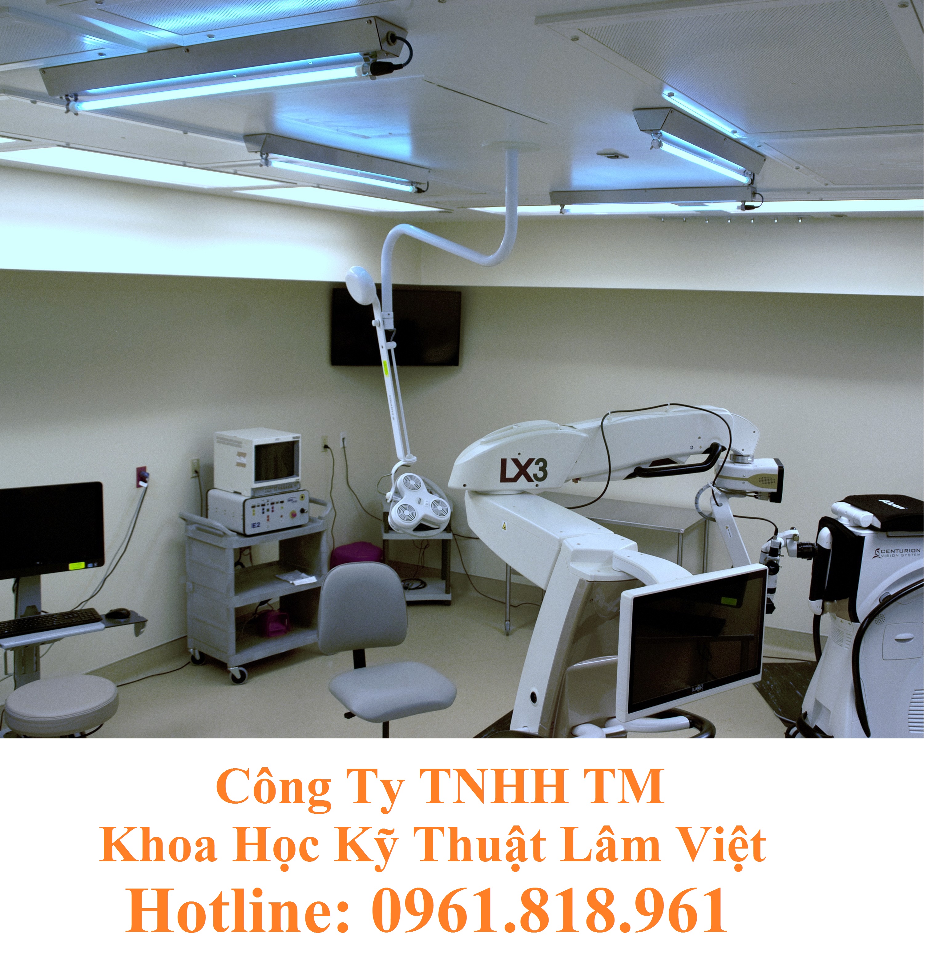 Đèn Tiệt Trùng UVC  Lắp Đặt Trần Nhà