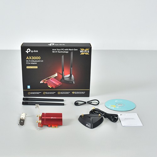 Cạc mạng wifi 6 PCIe TP-Link Archer TX3000E AX3000 (Chính Hãng TP-Link Việt Nam)