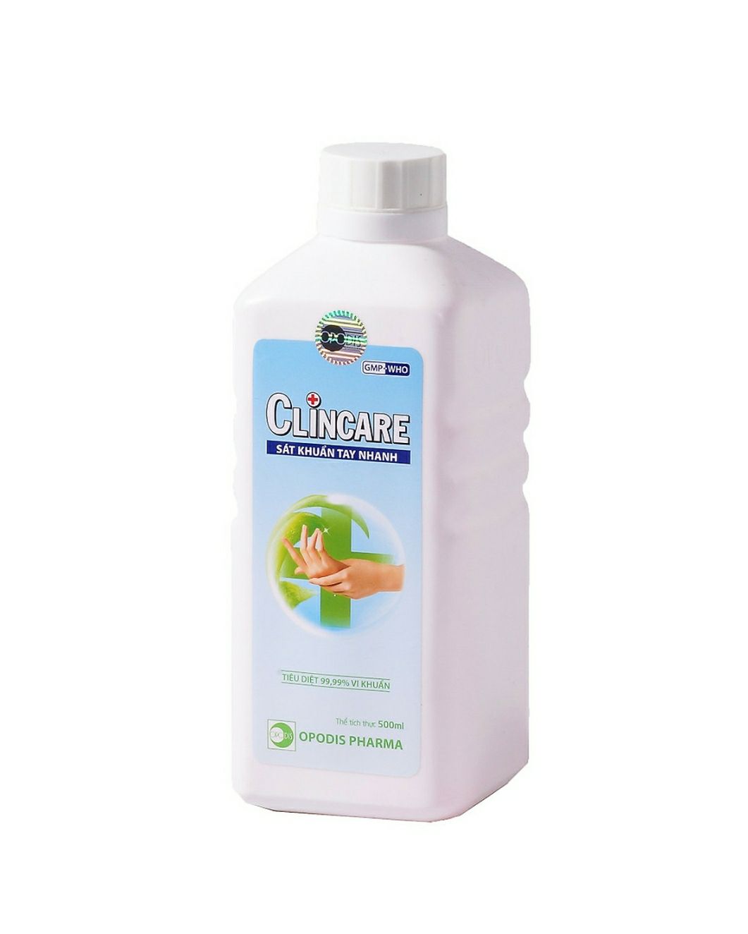Nước dung dịch rửa tay khô sát khuẩn nhanh clincare 500ml