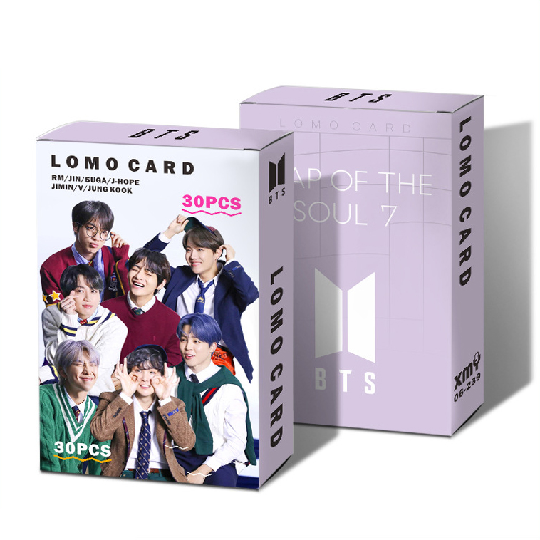 Lomo card BTS MAP OF THE SOUL 7
