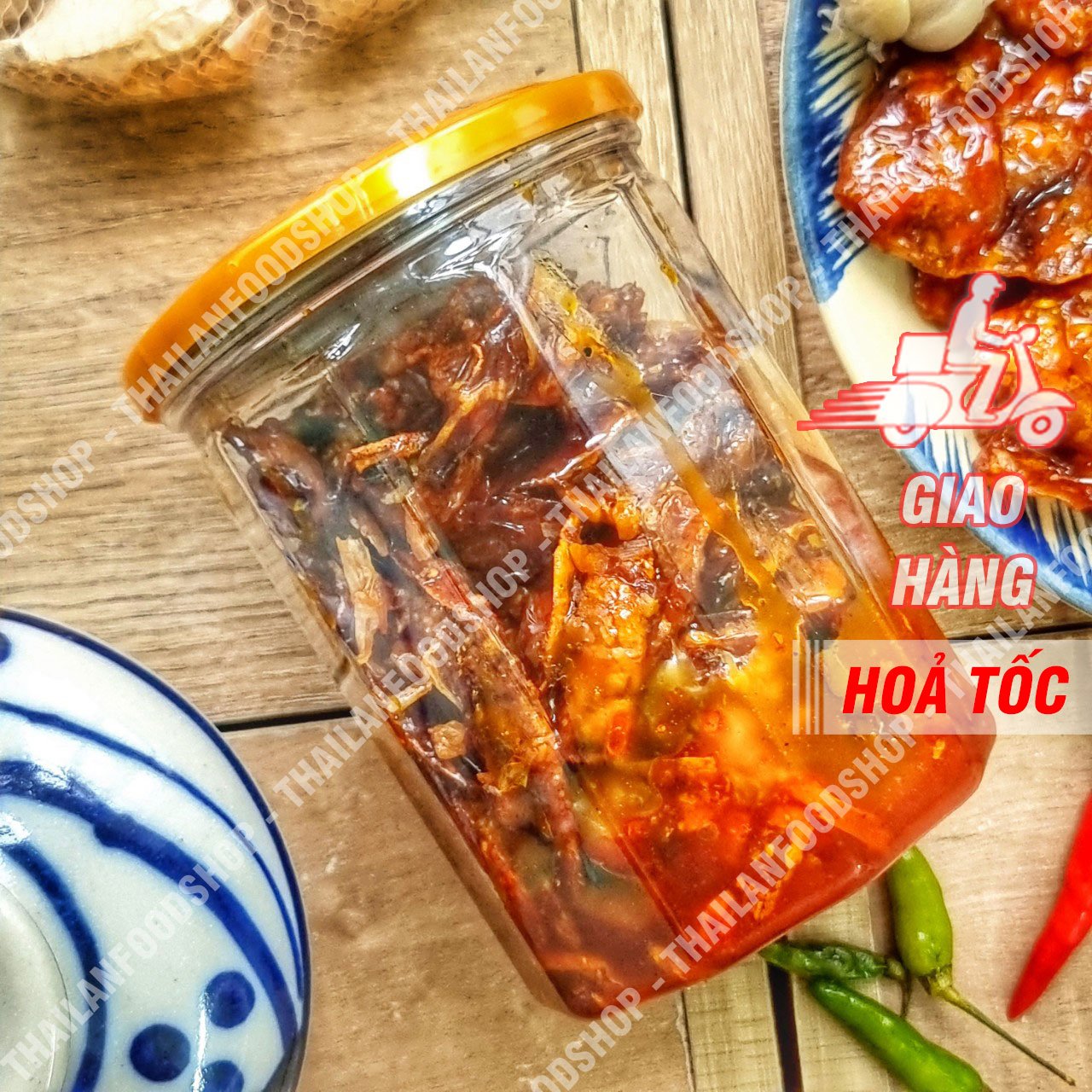 Mực Rim Me Nguyên Con Lon 290Gram