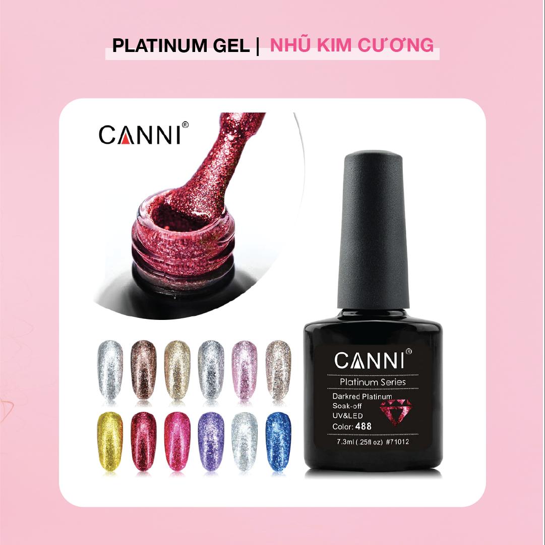 CANNI Platinum Nhũ Kim Cương 7.3ml