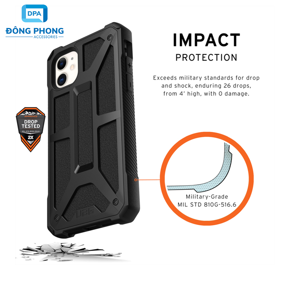 Ốp Lưng Quân Đội UAG Cho iPhone Chống Va Đập