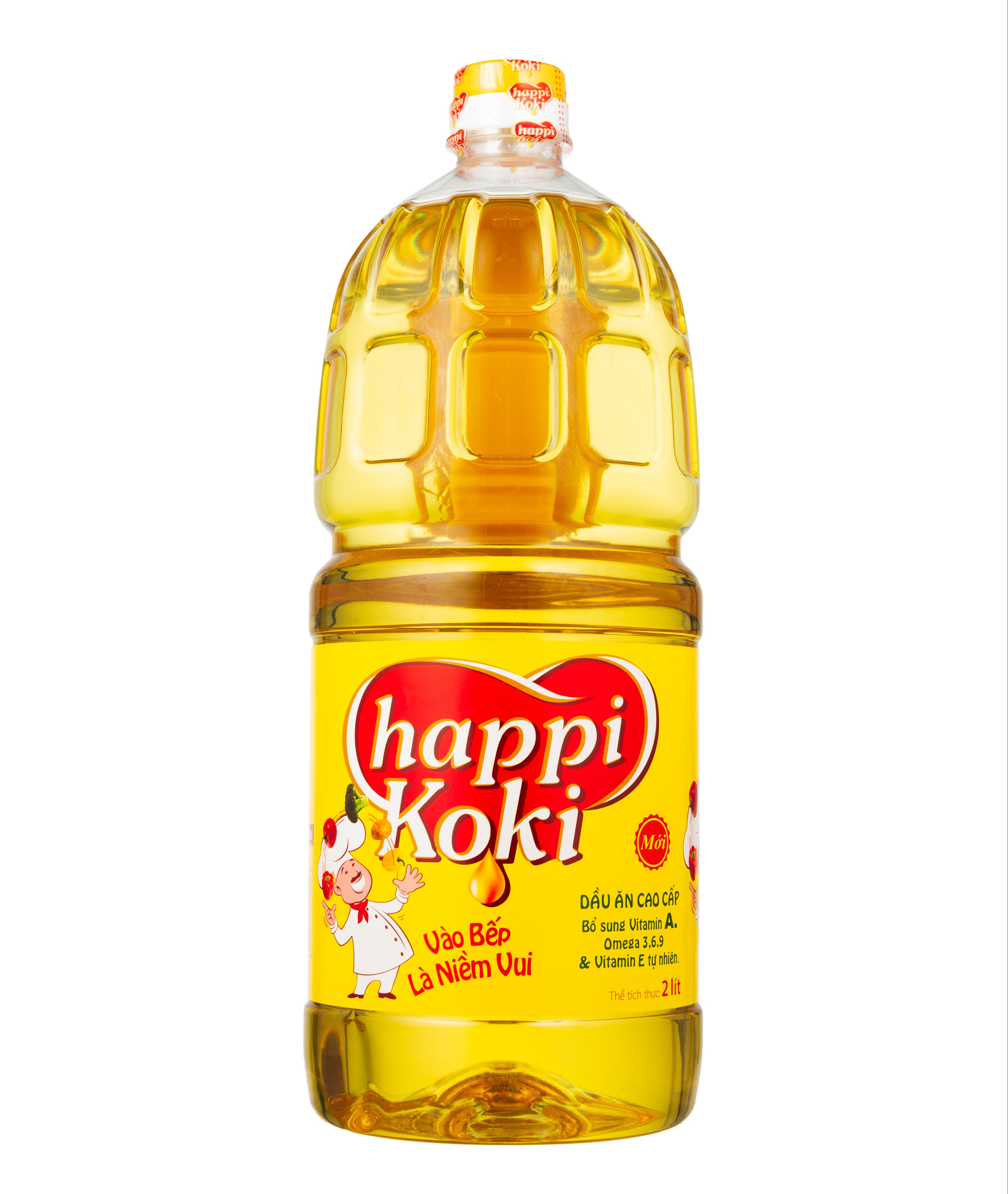 [FREESHIP MAX] Dầu ăn Happi Koki 2L [Anlongfood]
