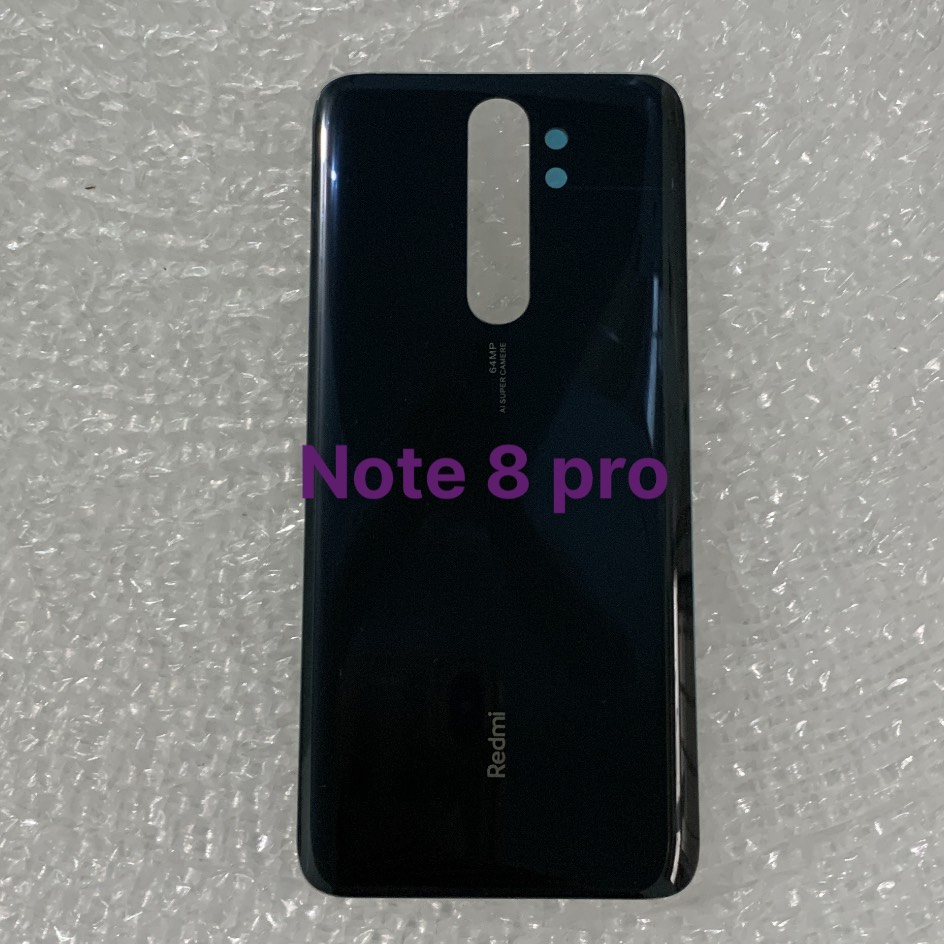 Nắp lưng xiaomi Redmi Note 8 Pro - bằng kính