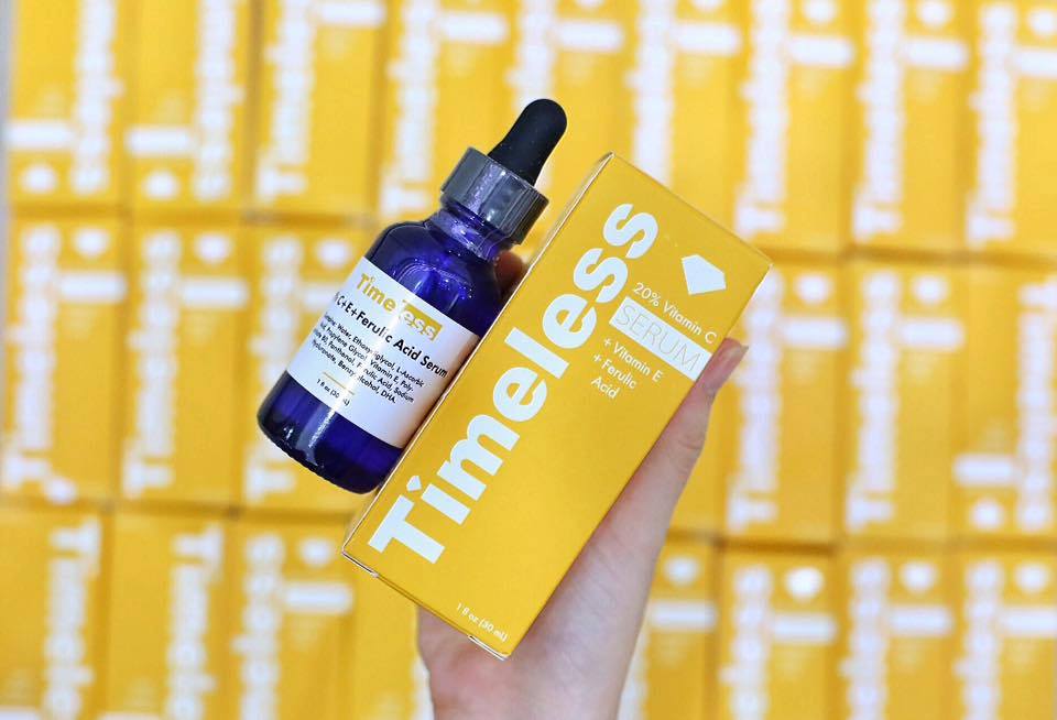 Serum Timeless 20% Vitamin C + E Ferulic Acid làm sáng da 30ml